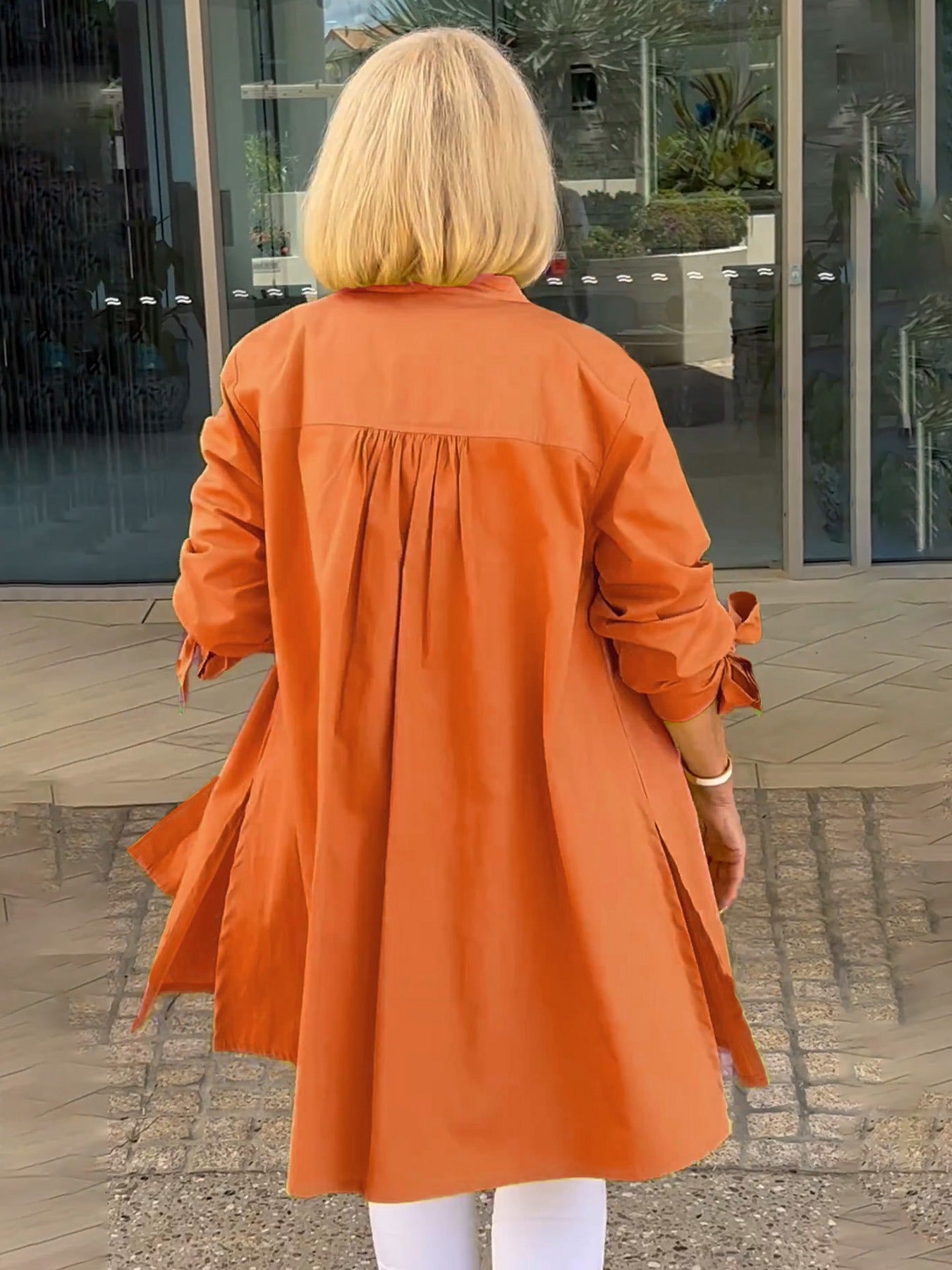 Chaqueta Verona – Estilo Oversize en Algodón Natural (¡Solo hoy: Compra 1 + 1 gratis!)