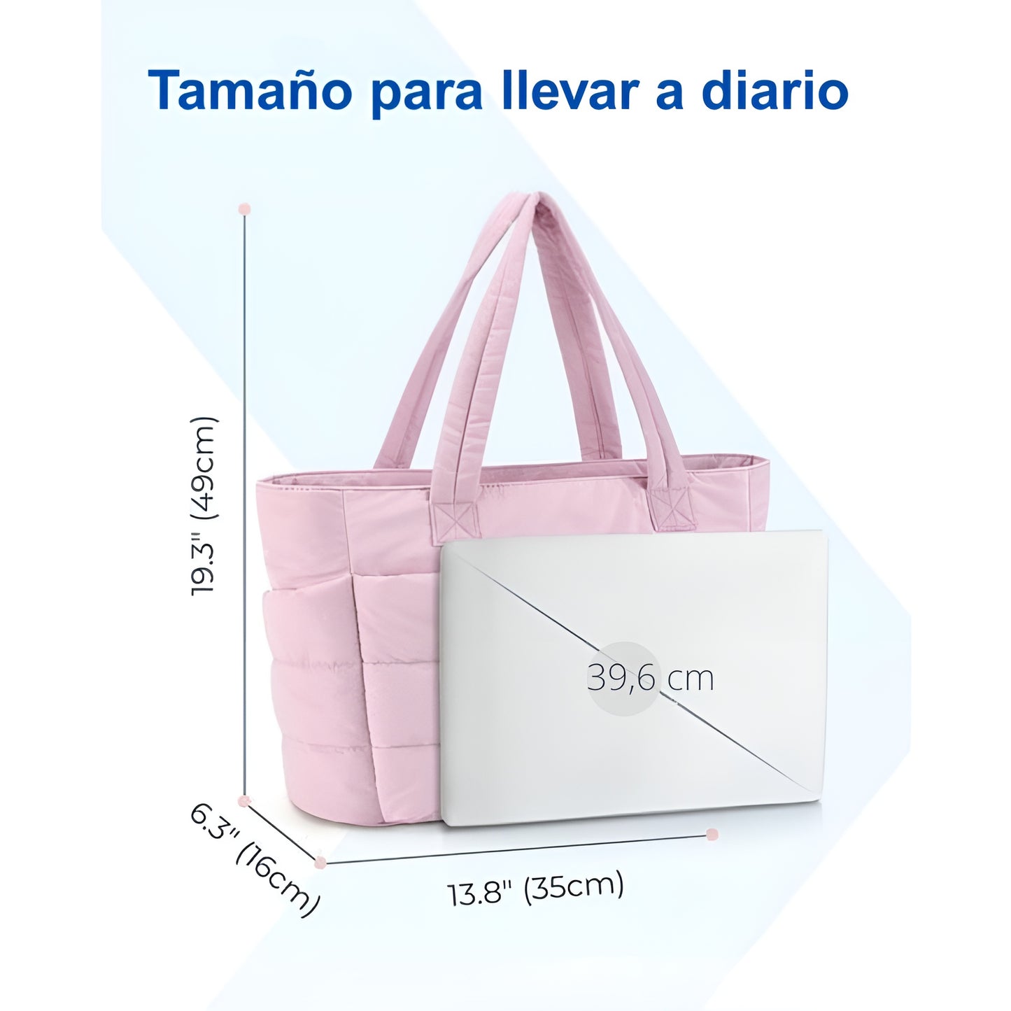 Bolso Tote - Ligero y acolchado