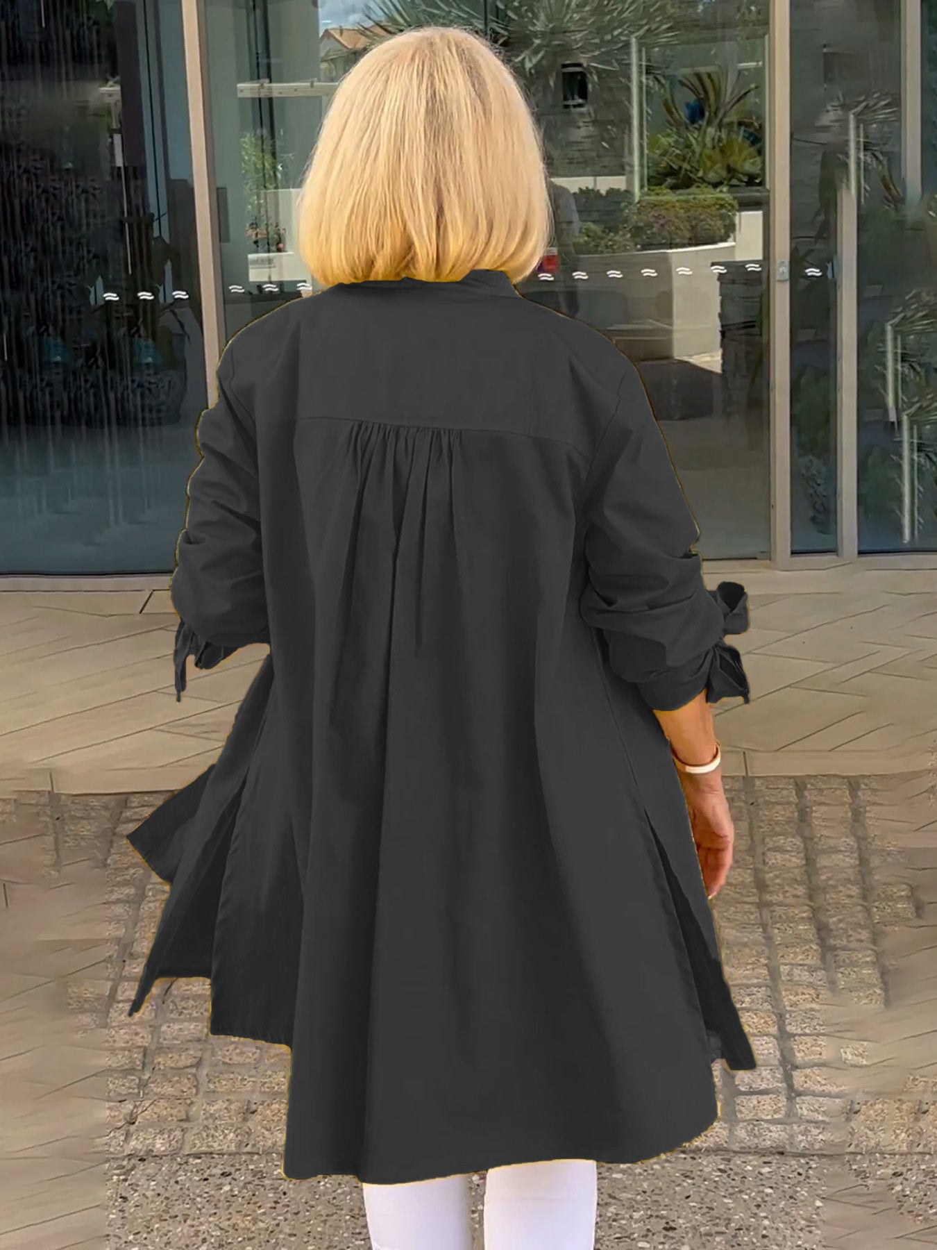 Chaqueta Verona – Estilo Oversize en Algodón Natural (¡Solo hoy: Compra 1 + 1 gratis!)