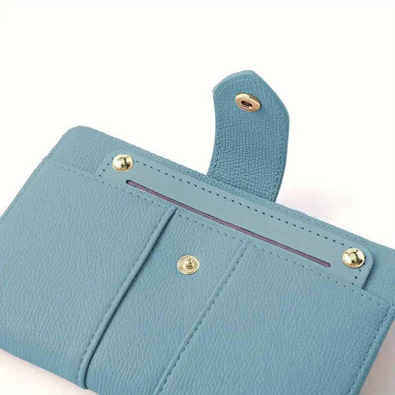 Billetera Bifold para Mujer + Pulsera de la suerte de REGALO