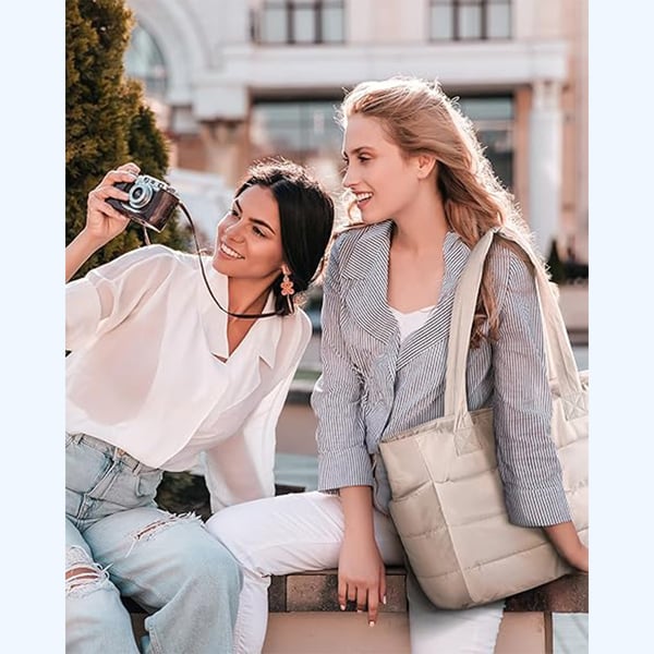 Bolso Tote - Ligero y acolchado