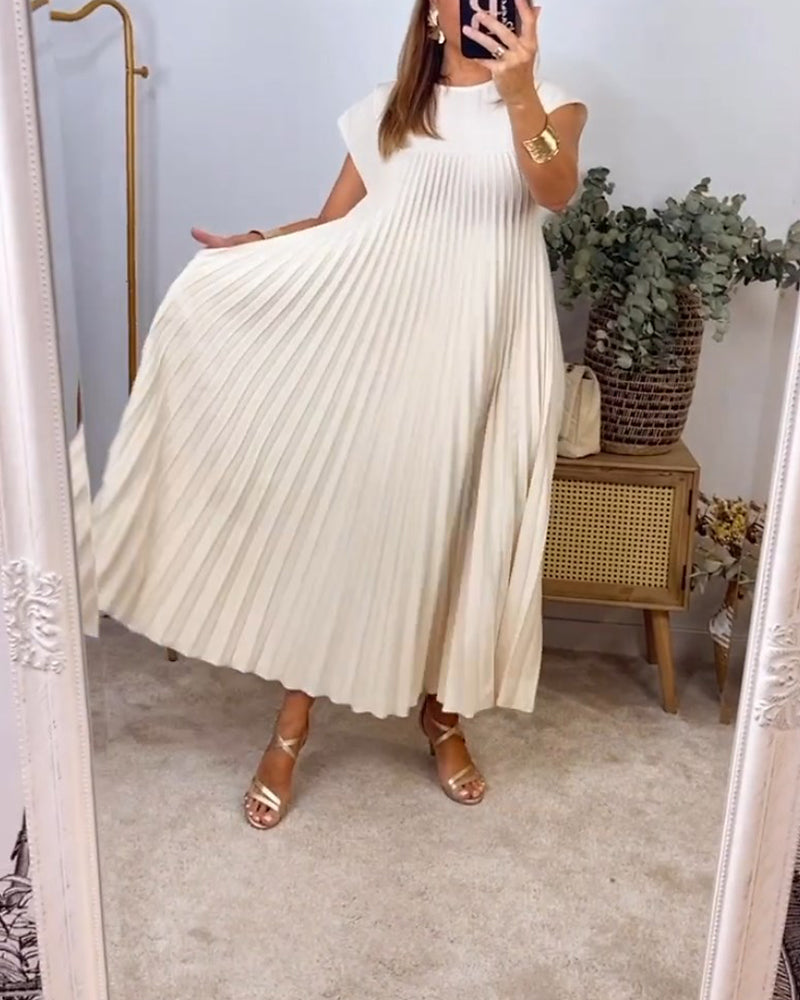 Vestido Elegancia Plisada