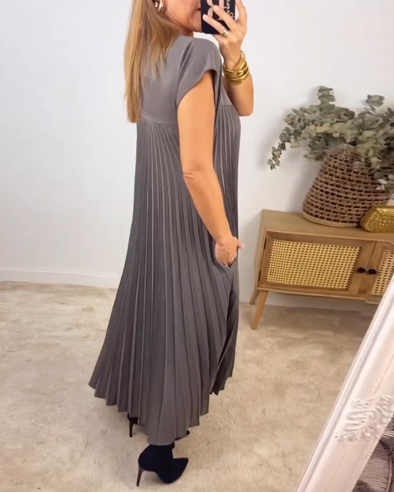 Vestido Elegancia Plisada