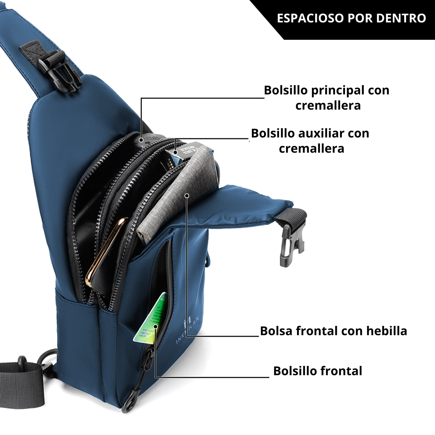 Bolso Cruzado Viajero