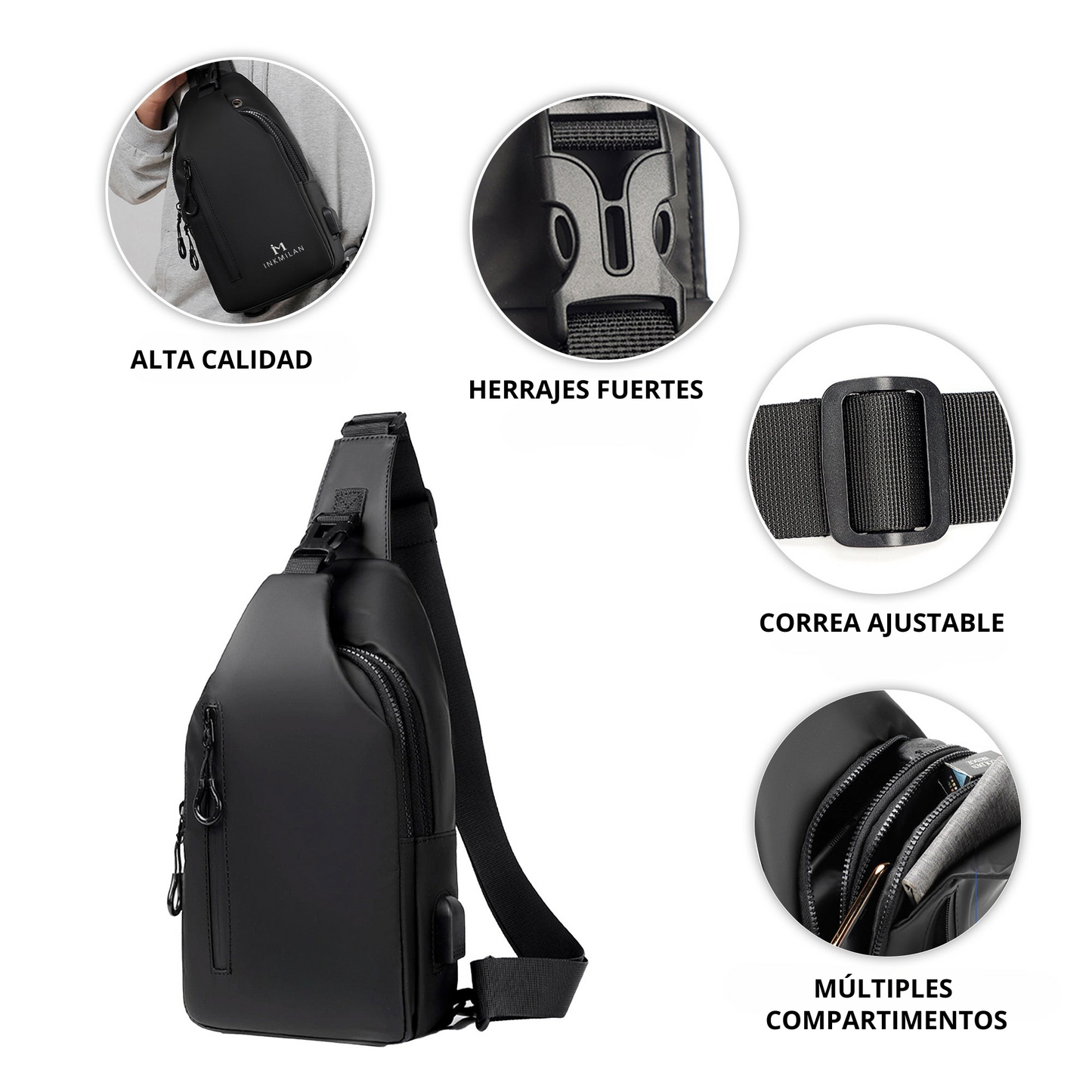 Bolso Cruzado Viajero