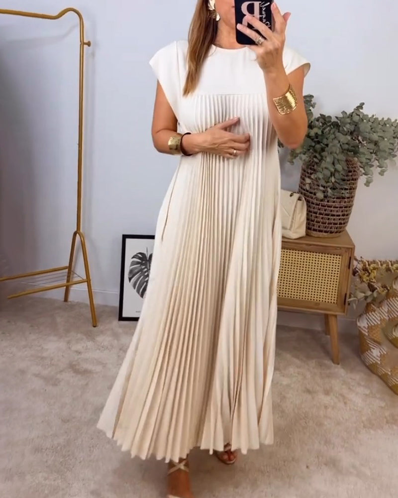 Vestido Elegancia Plisada