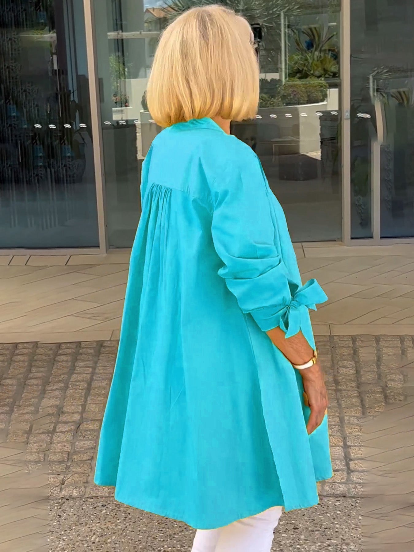 Chaqueta Verona – Estilo Oversize en Algodón Natural (¡Solo hoy: Compra 1 + 1 gratis!)