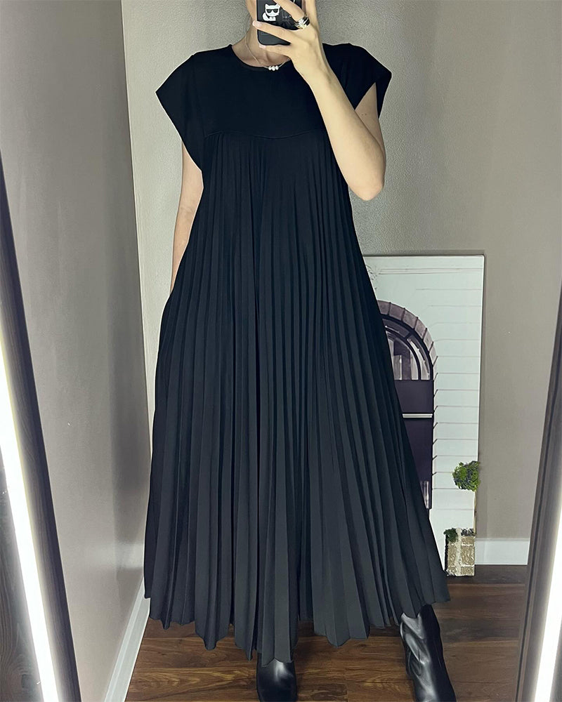 Vestido Elegancia Plisada