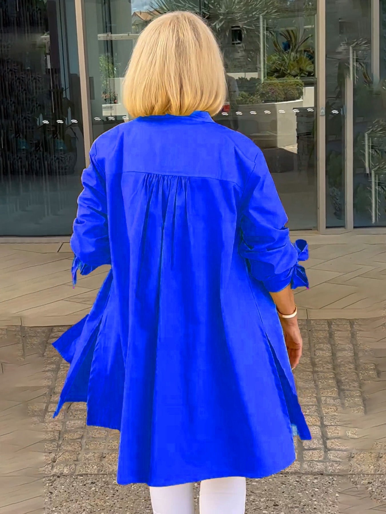 Chaqueta Verona – Estilo Oversize en Algodón Natural (¡Solo hoy: Compra 1 + 1 gratis!)
