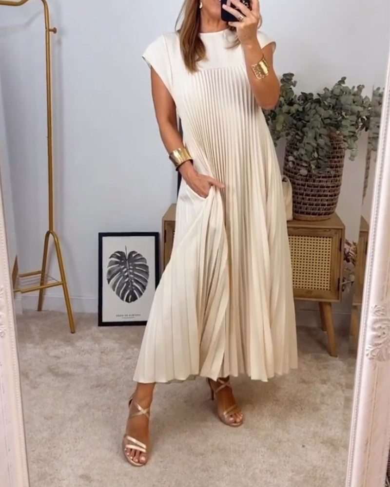 Vestido Elegancia Plisada