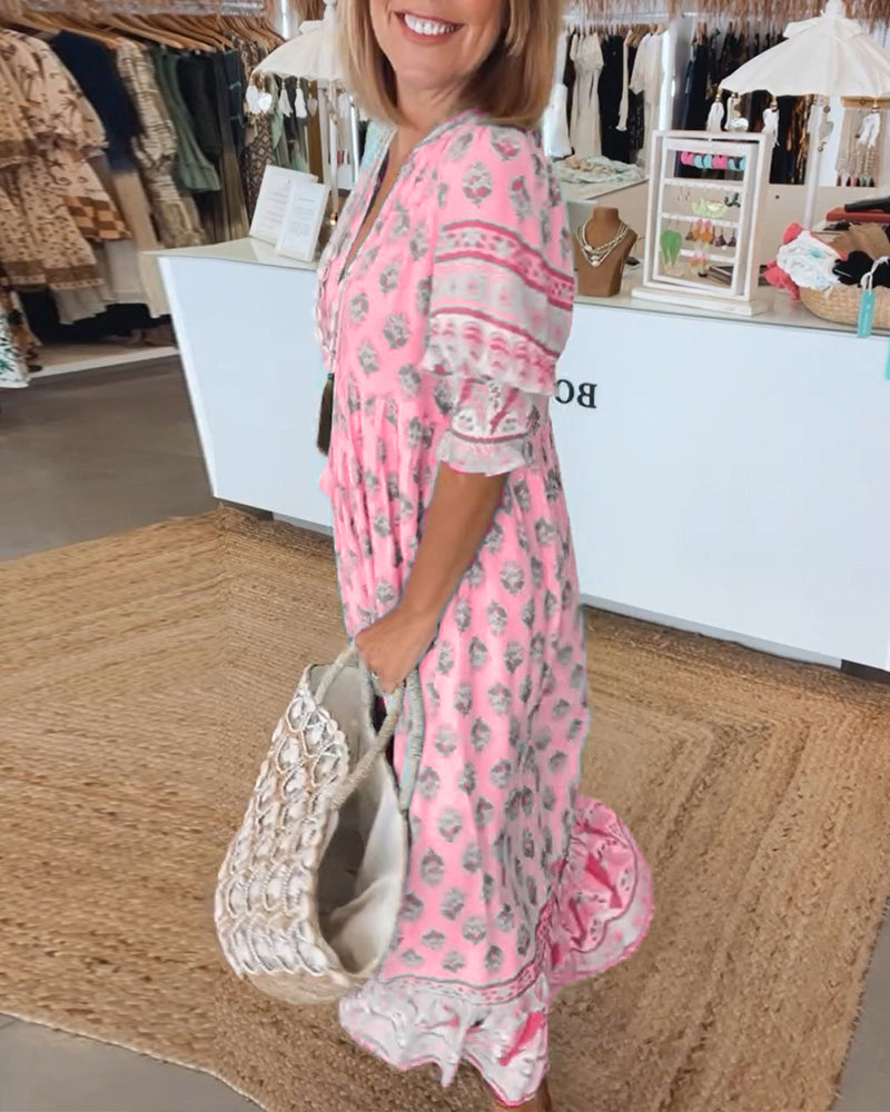 Vestido de Primavera Radiante