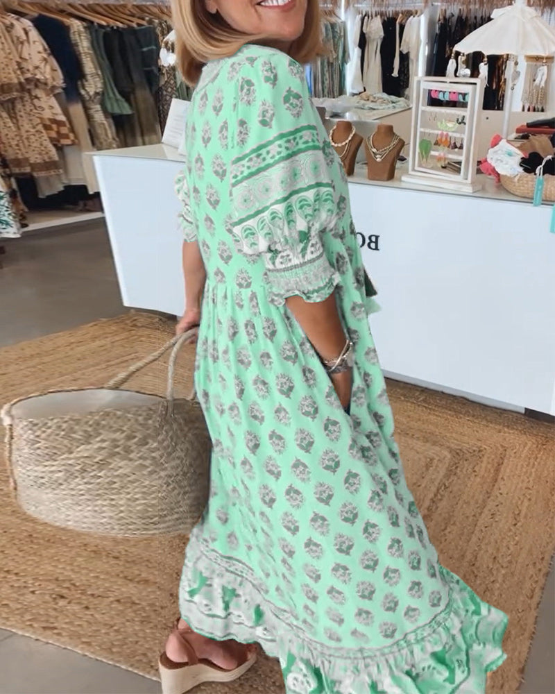Vestido de Primavera Radiante