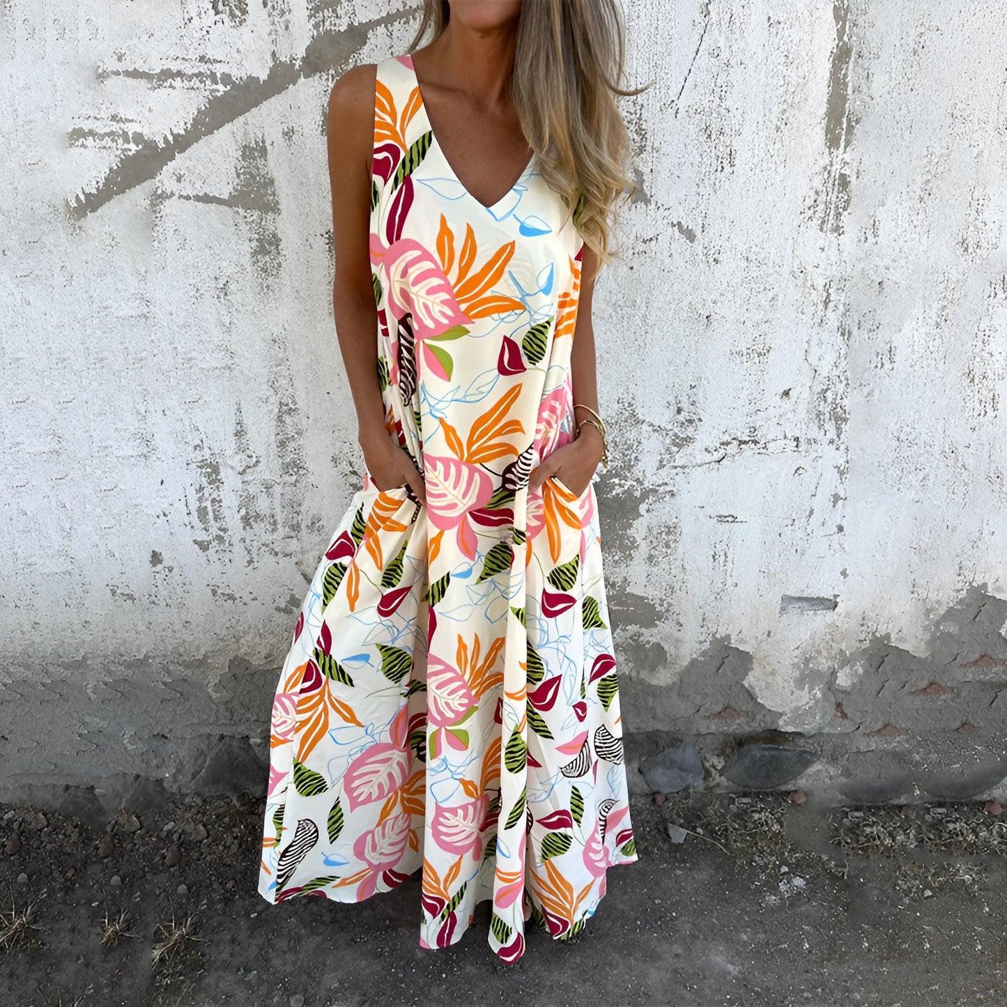 Vestido Helena - Estilo Tropical y Cómodo