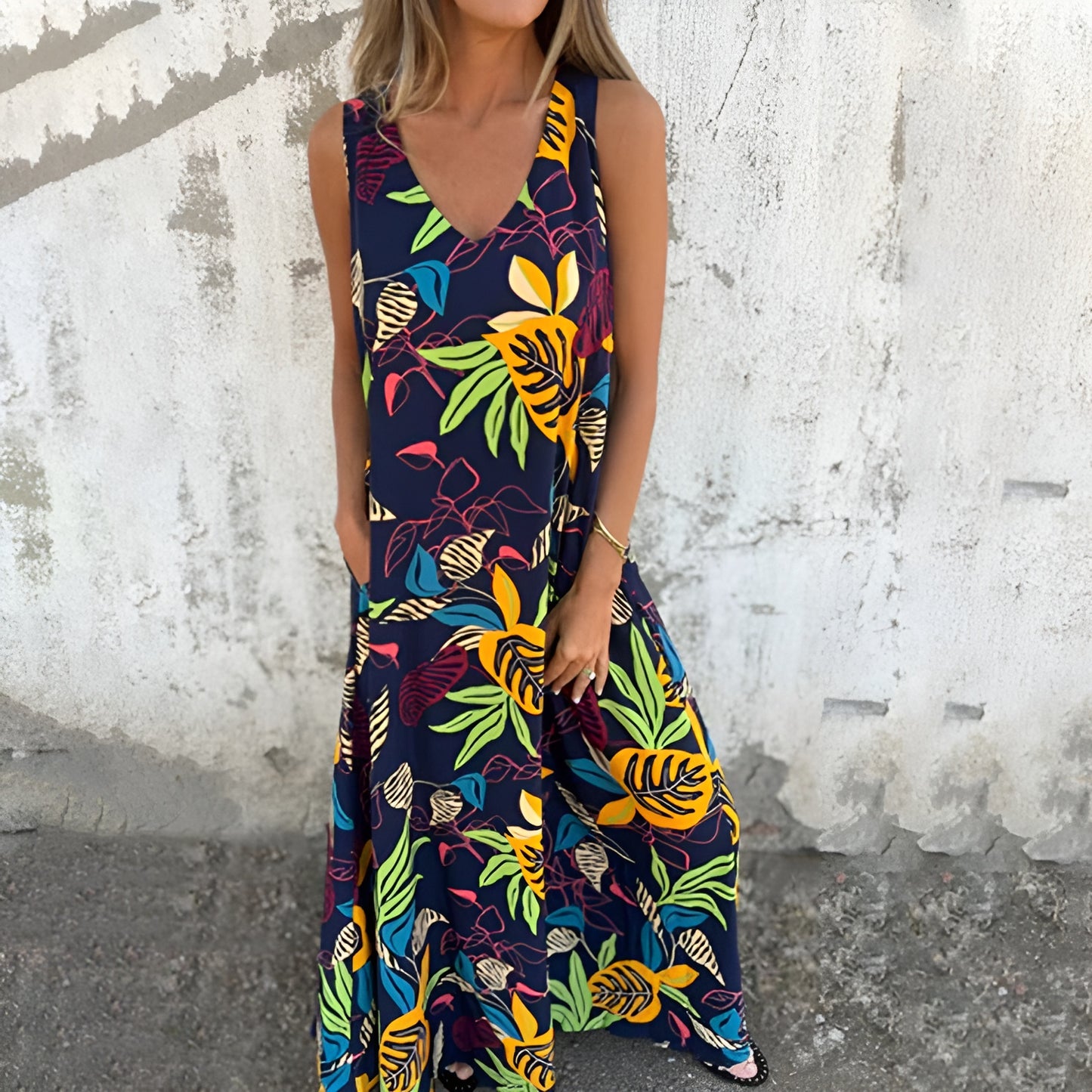 Vestido Helena - Estilo Tropical y Cómodo