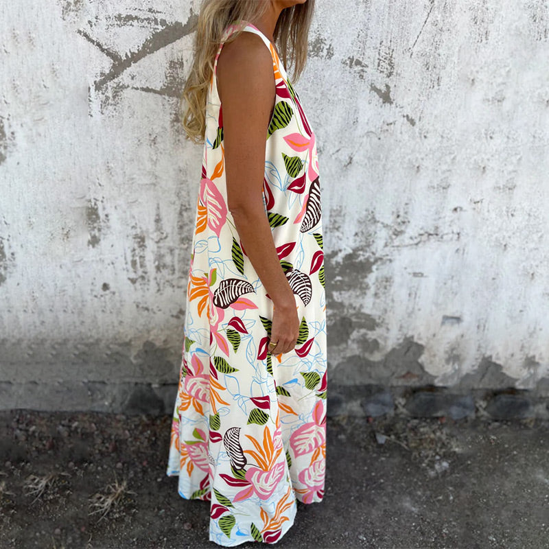Vestido Helena - Estilo Tropical y Cómodo