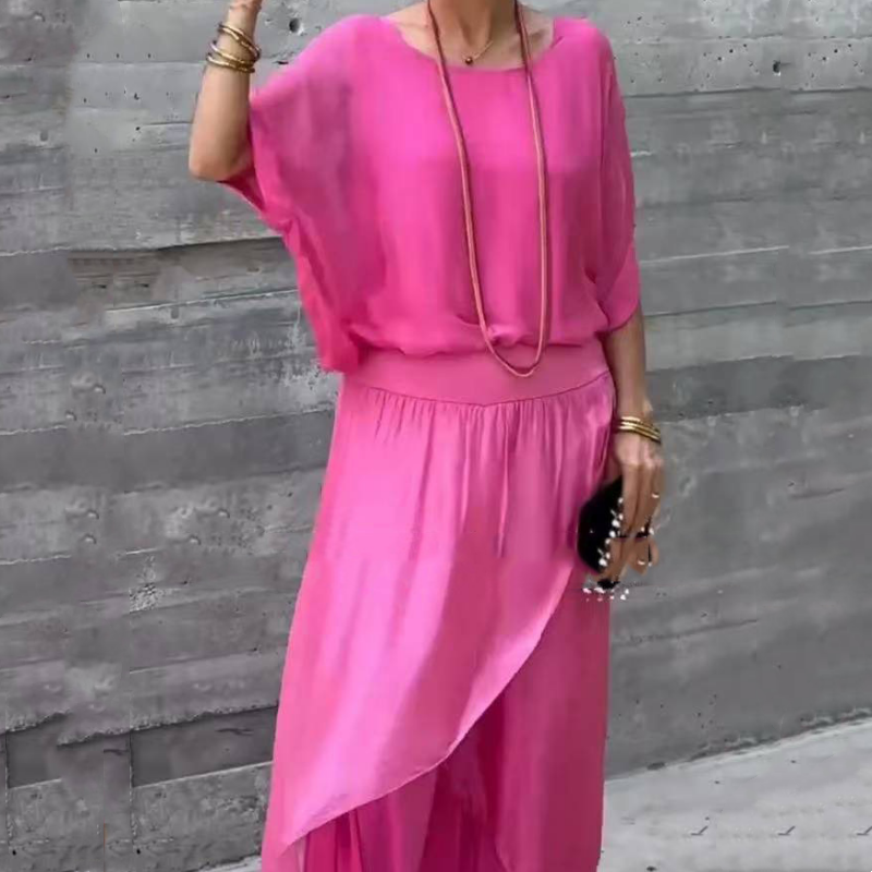 Conjunto Atenea - Estilo moderno y pantalón ancho