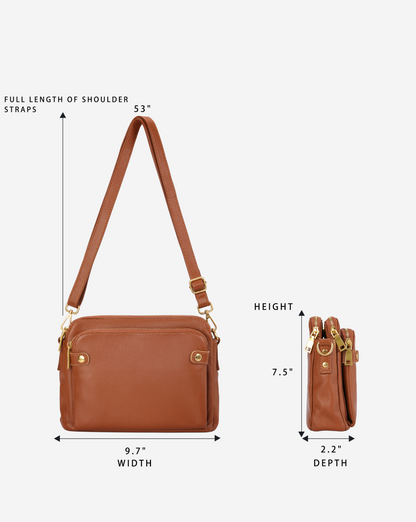 Bolso Cruzado Bali – Hecho con textura suave de alta calidad