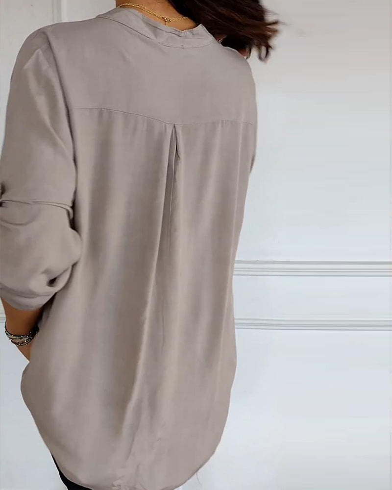 Blusa Casual con Lentejuelas