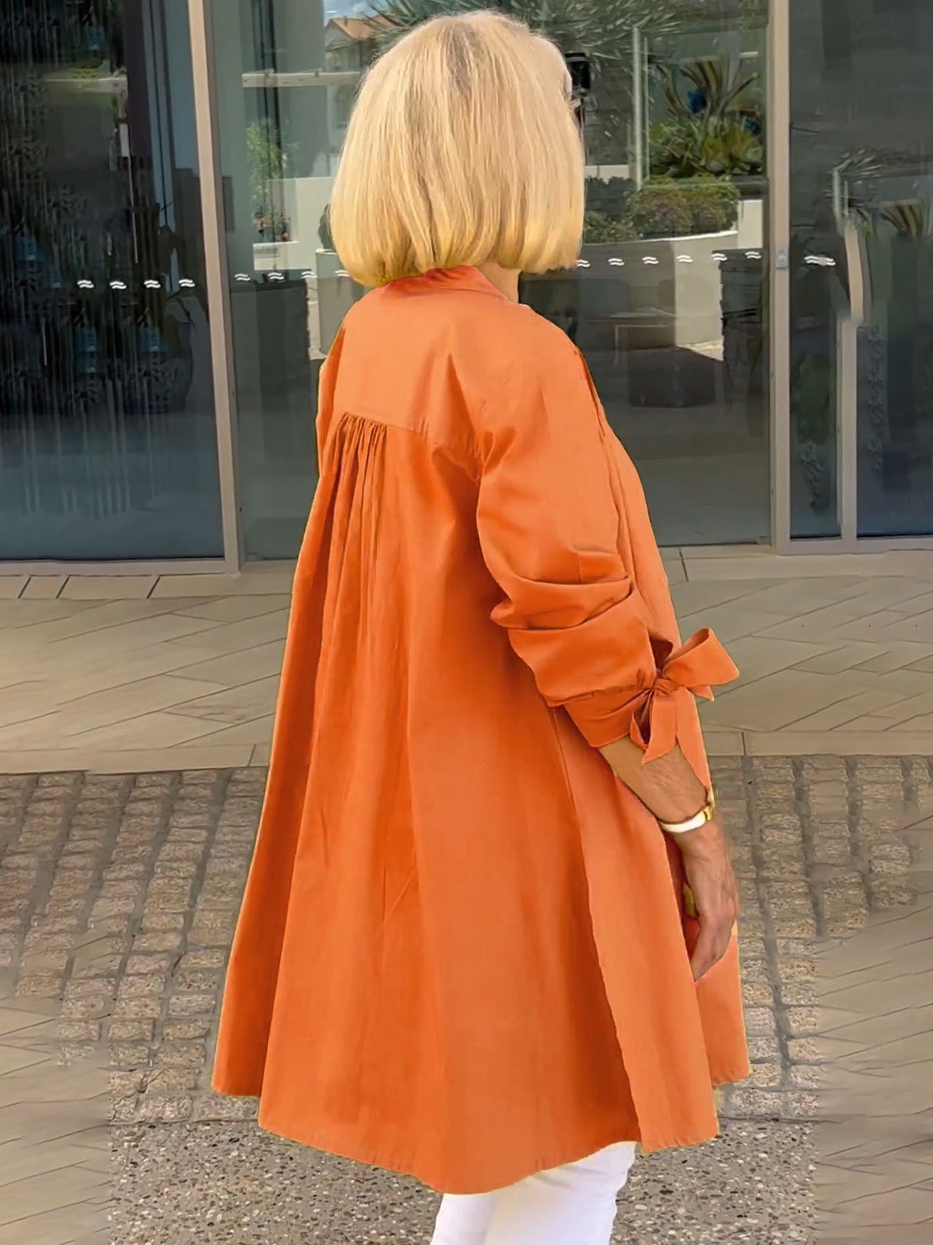 Chaqueta Verona – Estilo Oversize en Algodón Natural (¡Solo hoy: Compra 1 + 1 gratis!)