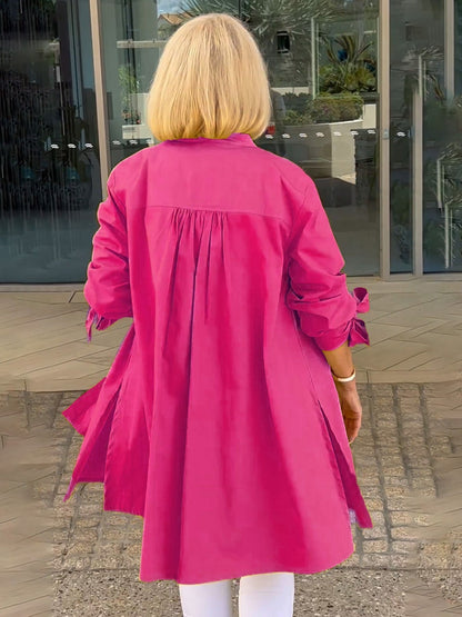 Chaqueta Verona – Estilo Oversize en Algodón Natural (¡Solo hoy: Compra 1 + 1 gratis!)