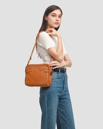 Bolso Cruzado Bali – Hecho con textura suave de alta calidad