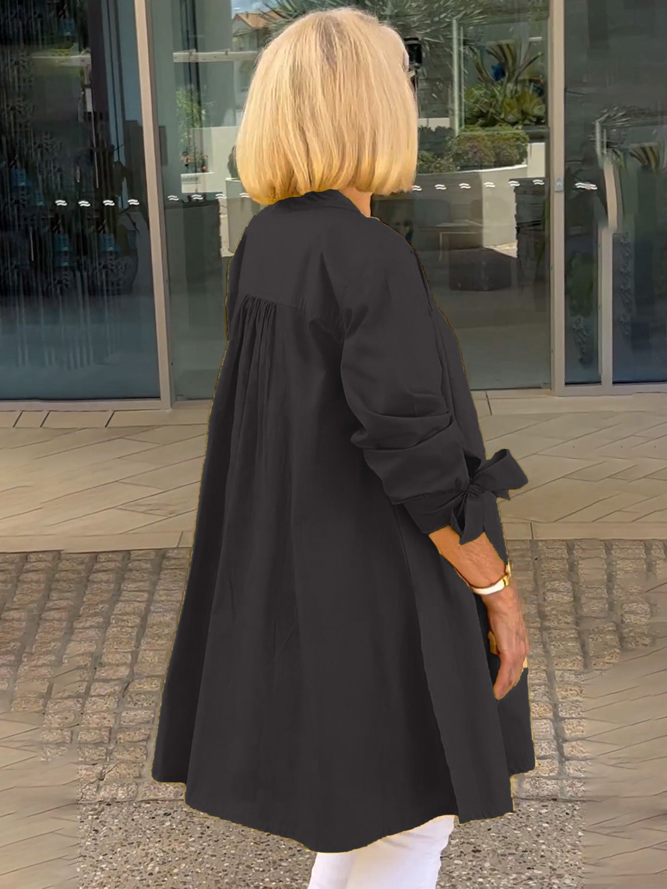 Chaqueta Verona – Estilo Oversize en Algodón Natural (¡Solo hoy: Compra 1 + 1 gratis!)