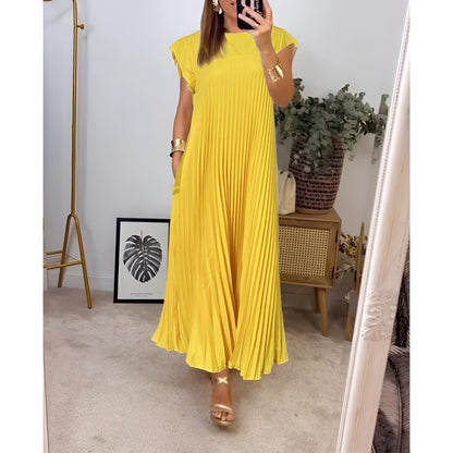 Vestido Elegancia Plisada