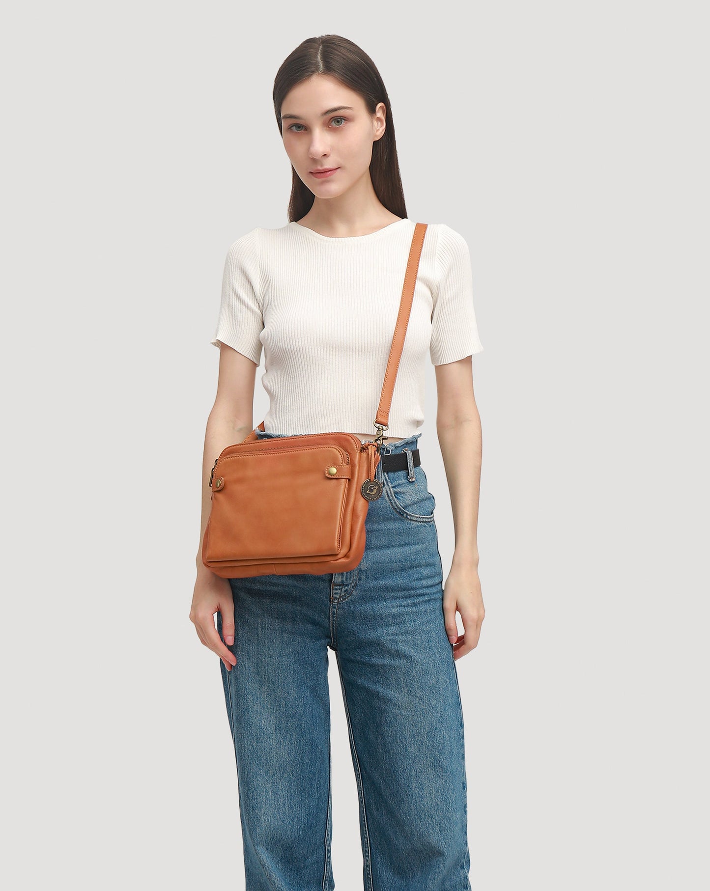 Bolso Cruzado Bali – Hecho con textura suave de alta calidad