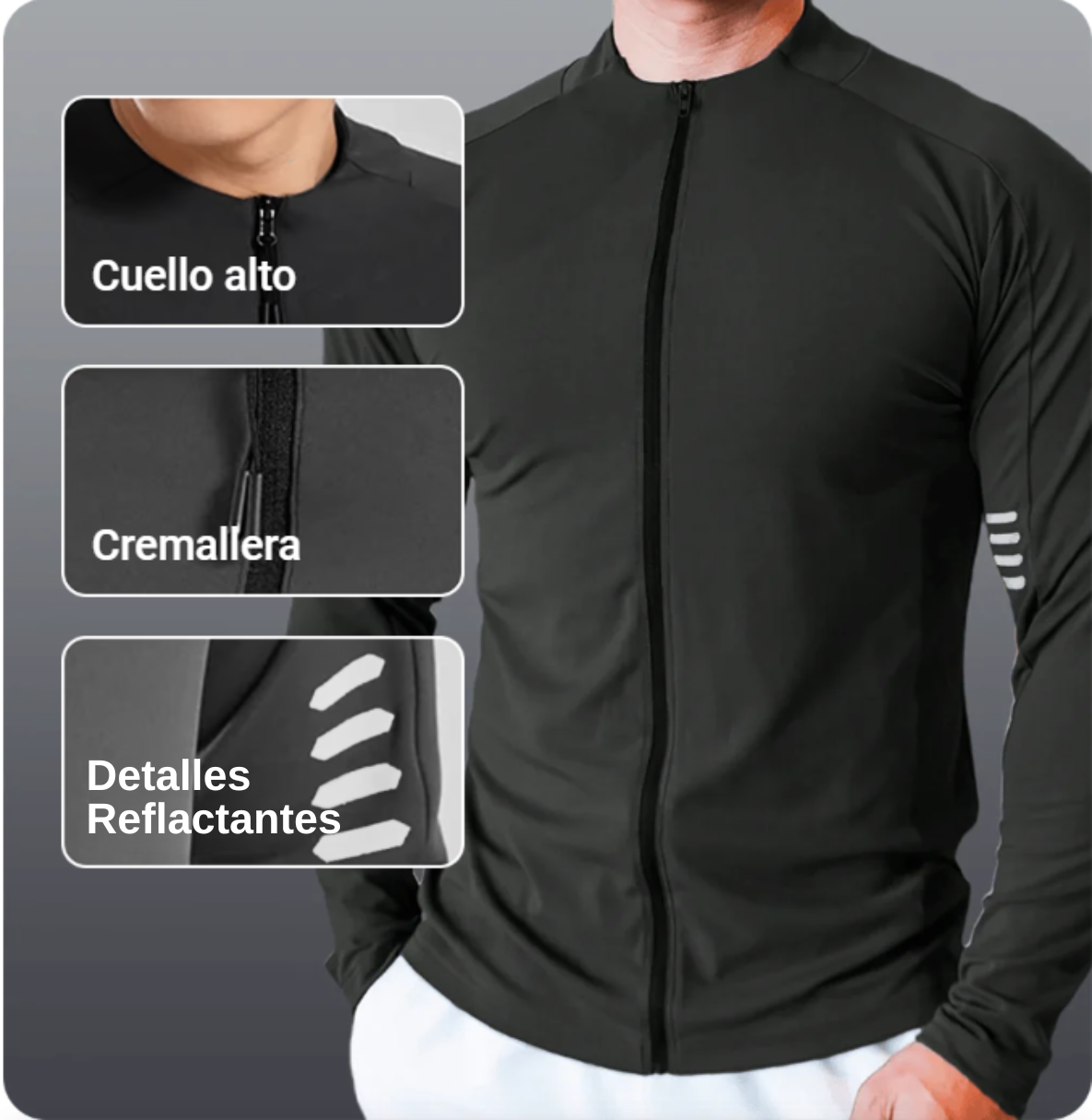 Traje deportivo de entrenamiento físico de secado rápido