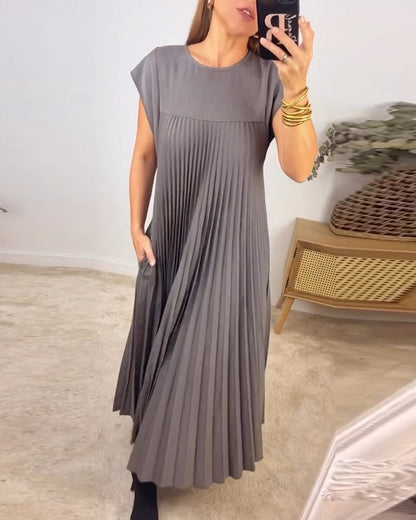 Vestido Elegancia Plisada