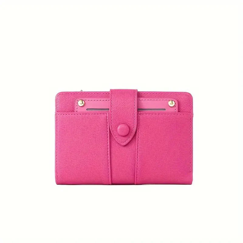 Billetera Bifold para Mujer + Pulsera de la suerte de REGALO
