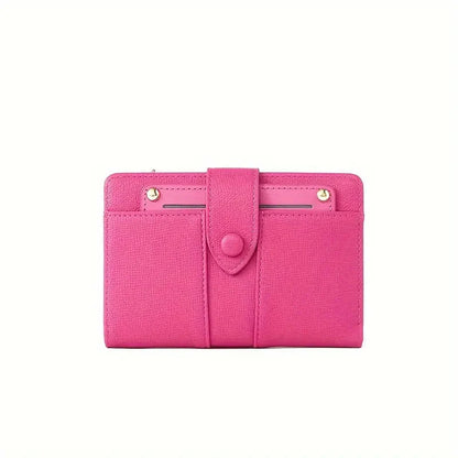 Billetera Bifold para Mujer + Pulsera de la suerte de REGALO