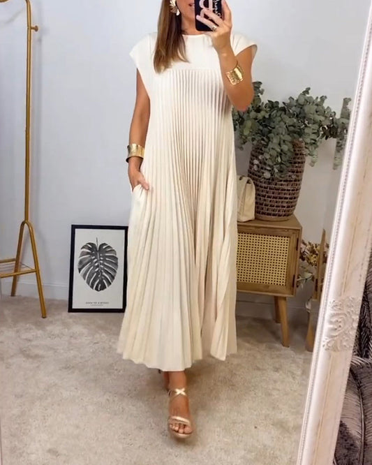 Vestido Elegancia Plisada