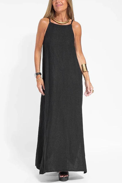 Vestido Zenith - Tela fresca y silueta recta relajante.