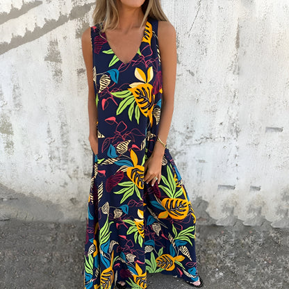 Vestido Helena - Estilo Tropical y Cómodo
