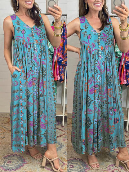 Mono Holgado con Estampado Floral Vintage